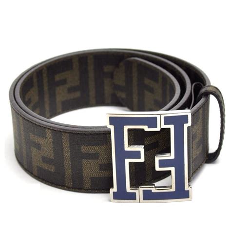 fake black and blue fendi belt|Fendi belt black friday.